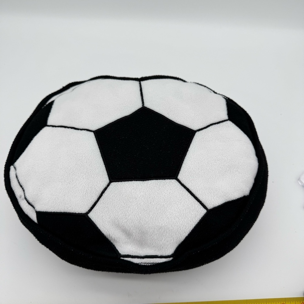 12" Plush Soccer Ball Accent Pillow